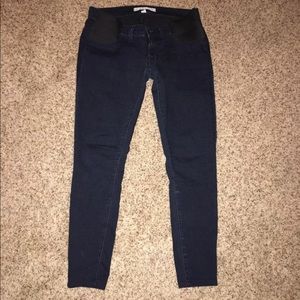 J brand dark maternity jeans